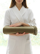 Полотенце, Guten Morgen, Вафельное полотно, Валласон, Хаки