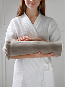 Полотенце, Guten Morgen, Вафельное полотно, Валласон, Латте