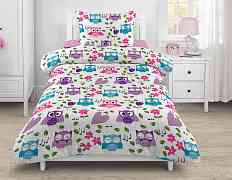 КПБ для детей /GUTEN MORGEN/ Бязь рис.1067 Funny owls