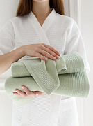 Полотенца махровые Guten Morgen, Винарн, Оливка