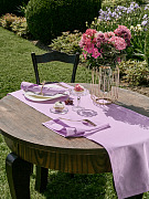 Дорожка столовая, Guten Morgen, Рогожка, Цвет: Фиолетовый