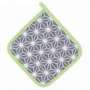 Прихватка «Абстракция серая» рогожка наб.