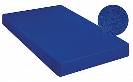 Простыня махровая на рез. Василек