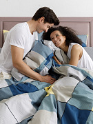 КПБ, Guten Morgen, Поплин, рис.1160, Rebel