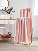 Полотенце, Guten Morgen, Ткань махровая, Пудровый