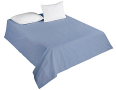 Пододеяльник, Guten Morgen, Сатин, Гладкокрашенный, Тёмно-голубой